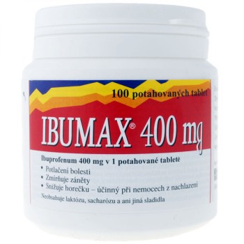 Ibumax 400mg potahované tablety 100ks
