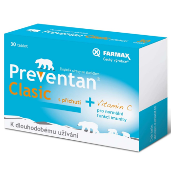 Preventan Clasic s příchutí 30 tablet