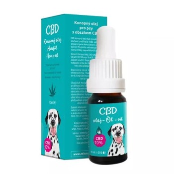 Zelená Země CBD olej pro psy 10% 10ml