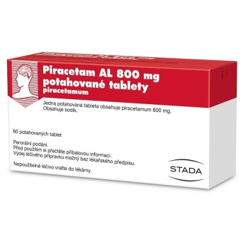 Piracetam AL 800mg tbl.flm.60