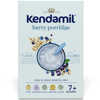 Kendamil mléčná kaše s lesním ovocem 150g 7M+