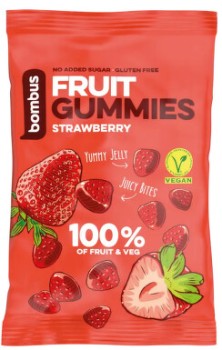 bombus Fruit 100% Gummies strawberry 35g