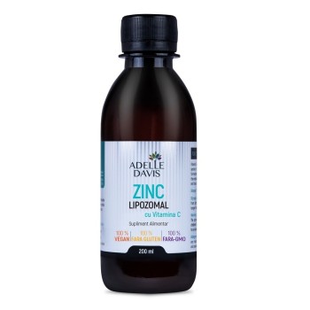 Adelle Davis Lipozomální zinek+vit.C 200ml