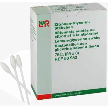 Vatová tyčinka s glycerinem Lemogil 15cm/75ks
