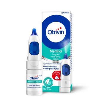 Otrivin Menthol 1 mg/ml nosní podání sprej, roztok 1x10ml