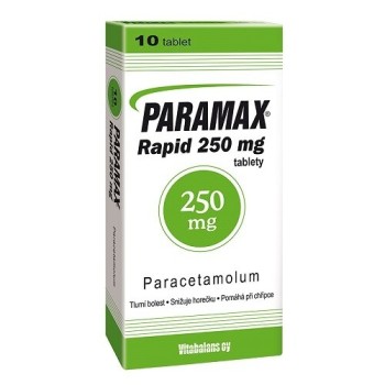 Paramax Rapid 250mg por.tbl.nob.10x250mg