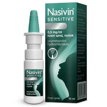 Nasivin Sensitive 0.05% nas.spr.sol. 1x10ml/5mg