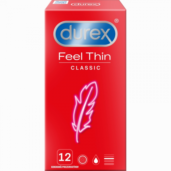 Prezervativ DUREX Feel Thin Classic 12ks