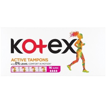 Kotex Active tampony Super 16ks