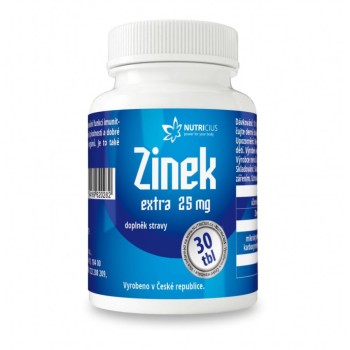 Zinek EXTRA 25mg tbl.30