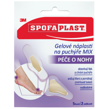 3M Spofaplast 913 Gel.náplasti na puchýře mix 5ks