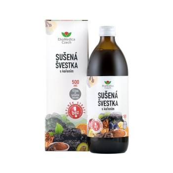 Sušená švestka s kořením 500ml EkoMedica