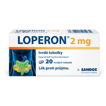 LOPERON 2 mg tvrdé tobolky, 20 cps.