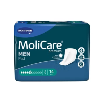 MoliCare MEN inkontinenční pomůcka 5 kapek 14ks