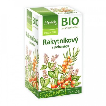 Apotheke BIO Rakytníkový čaj s pohankou 20x1.5g