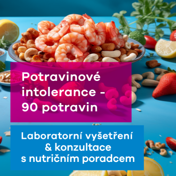 Potravinové intolerance - 90 potravin