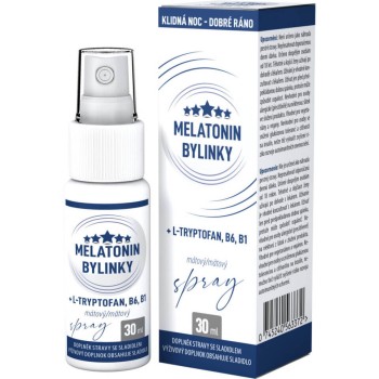 Melatonin Bylinky mátový spray 30ml