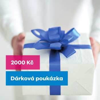 Dárková poukázka 2000 Kč