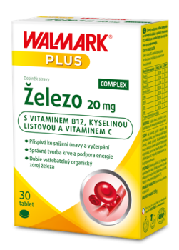 Walmark Železo 20mg 30tbl