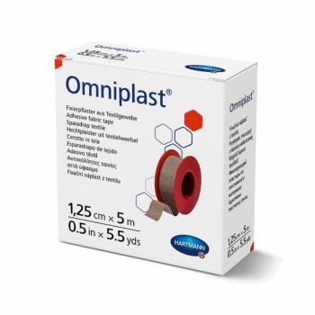 Náplast Omniplast textilní 1.25cmx5m 1ks