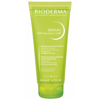 BIODERMA Sébium Gel moussant actif 200ml