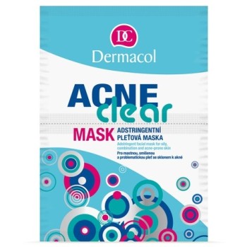 Dermacol Acneclear maska problematická pleť 2x8g