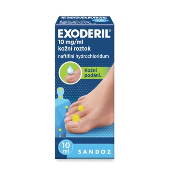 EXODERIL 10 mg/ml kožní roztok, 10 ml