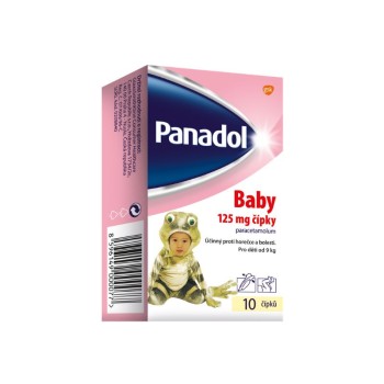 Panadol Baby 125mg sup. 10 CZ