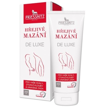 Priessnitz Hřejivé mazání DeLuxe 200ml