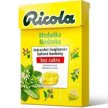 RICOLA Meduňka bez cukru 40g