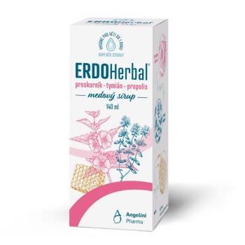 ERDOHerbal medový sirup 140ml