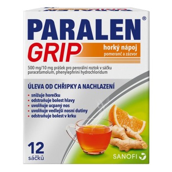 ParalenGrip HN pom.záz.500/10mg por.plv.sol.scc.12