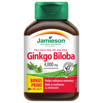 JAMIESON Ginkgo Biloba tbl.90