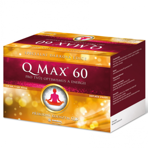 Farmax Q Max 60 dárkové balení 120 tobolek