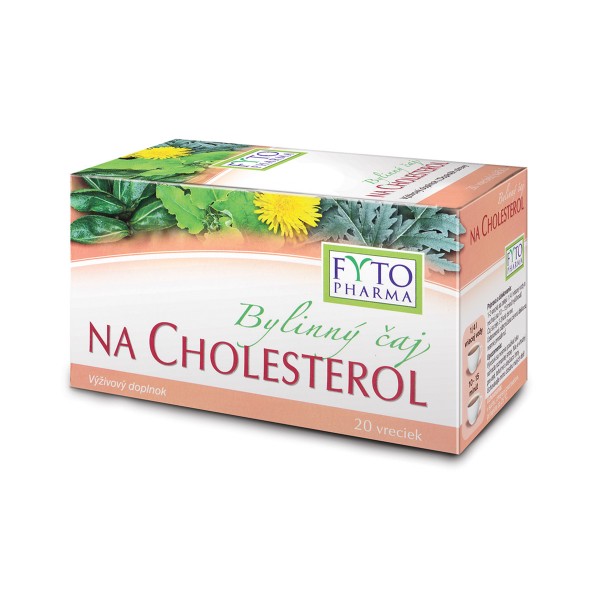 Fytopharma Bylinný čaj na cholesterol 20 x 1,25g