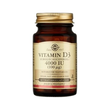 Solgar Vitamin D3 4000 IU 60 kapslí
