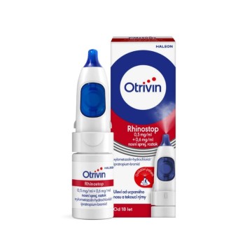 Otrivin Rhinostop 0,5mg/ml+0,6mg/ml nosní podání sprej, roztok 1x10ml