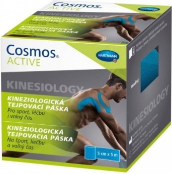 Cosmos Active - Kinezio tejp. páska modrá 5cmx5m