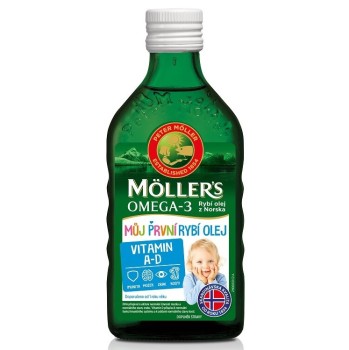 Mollers Omega 3 Můj první rybí olej 250ml