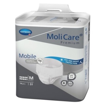 Inkont. kalh. MOLICARE MOBILE 10kapek Medium 14ks