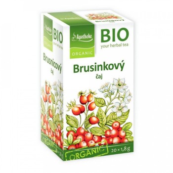 Apotheke BIO Brusinkový čaj 20x1.8g