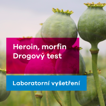 Přítomnost drog - Morfin/Heroin