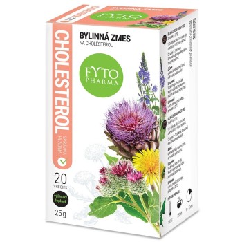 Fytopharma Bylinný čaj na cholesterol 20 x 1,25g