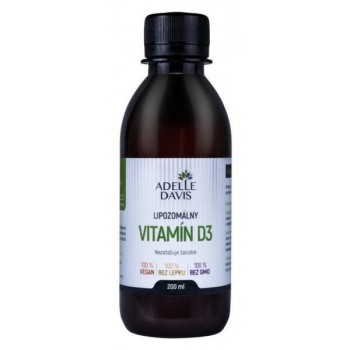 Adelle Davis Lipozomální vitamín D3 200ml