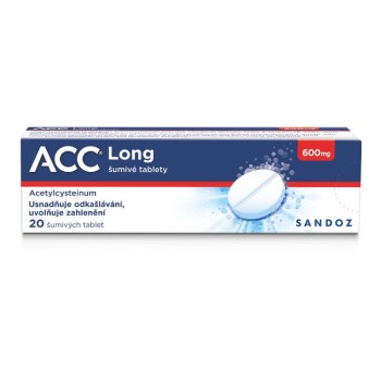 ACC LONG 600 mg šumivé tablety, 20 tbl.