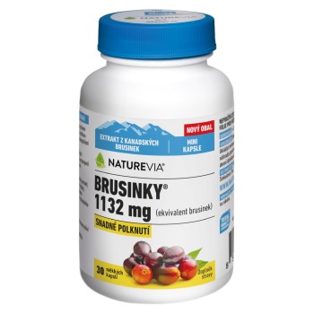 Swiss NatureVia Brusinky 1132mg cps.30