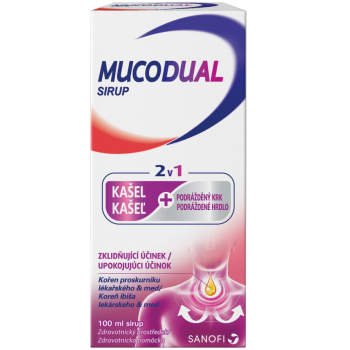 Mucodual 2.5g/100ml sirup 100ml