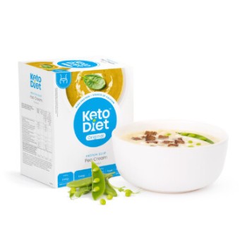 KetoDiet Proteinová polévka hrachová 7x30g