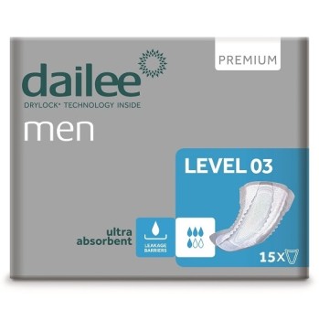 Dailee Men Premium Level 3 inko.vložky 15ks