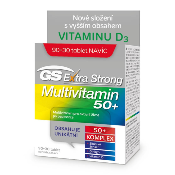 GS Extra Strong Multivitamin 50+ 90+30 tablet